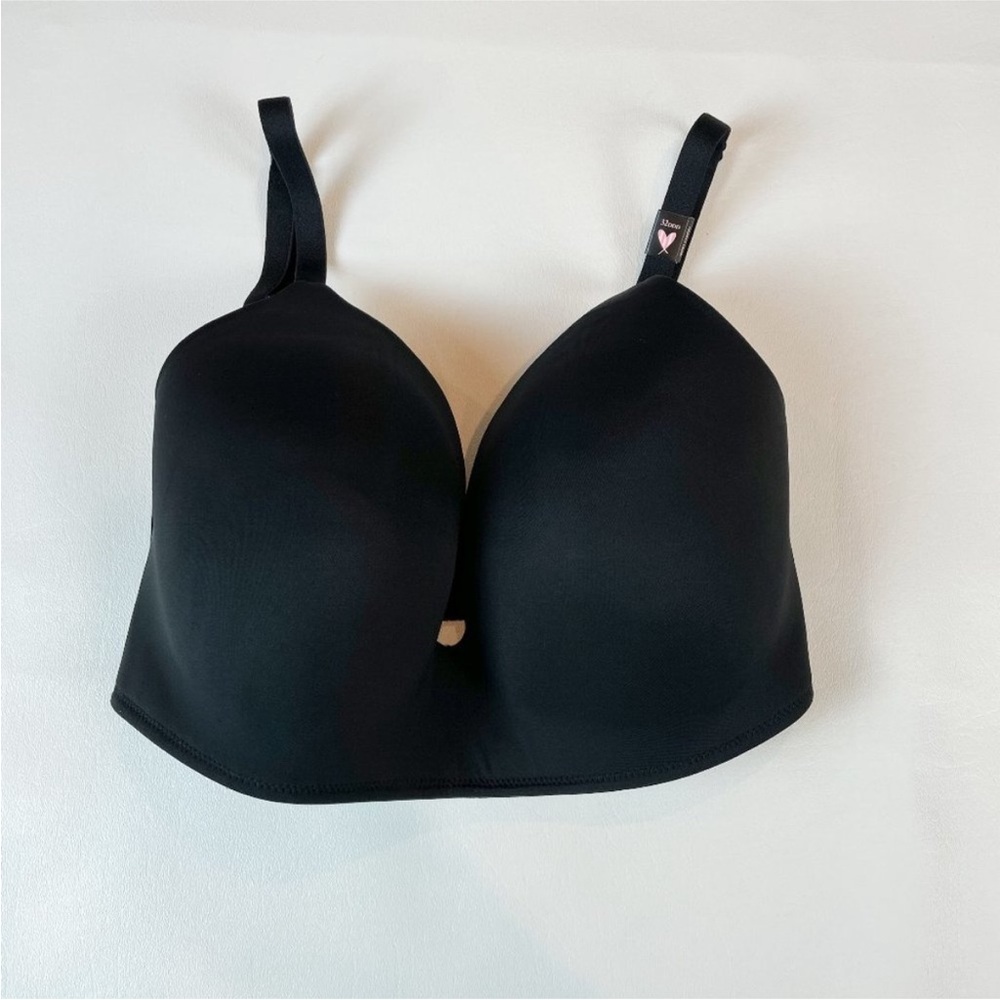 NWOT Victoria's Secret Bra 32DDD T-Shirt Lightly Lined Wireless Black